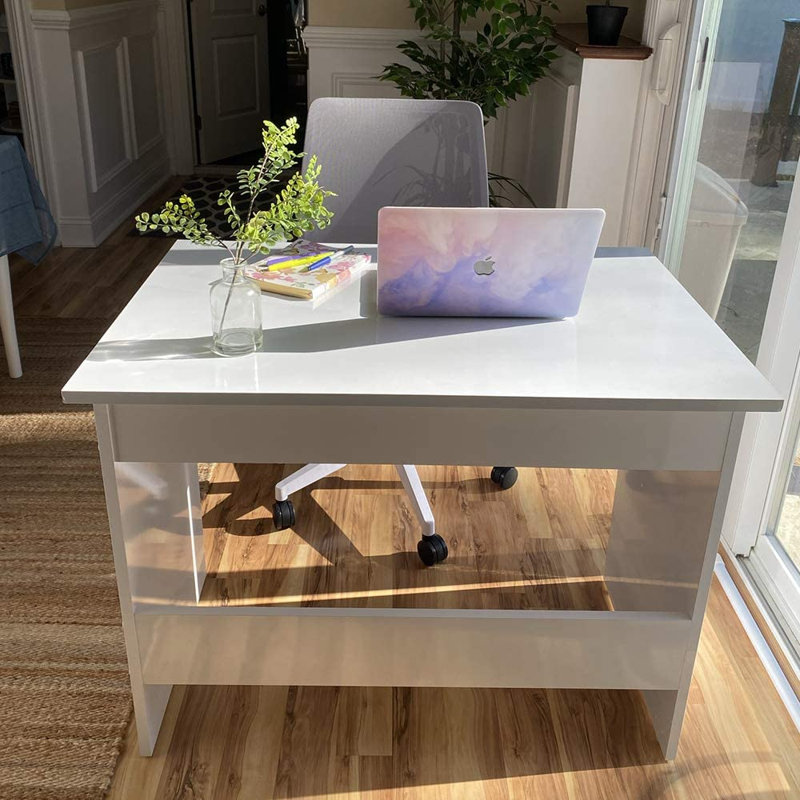 Bureau d'ordinateur Almetra, H 29 po x l 35 po x P 23,5 po