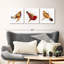 «Tiny Birds», reproduction sur toile-93061081