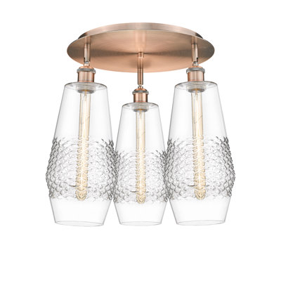 Betsie Glass Flush Mount