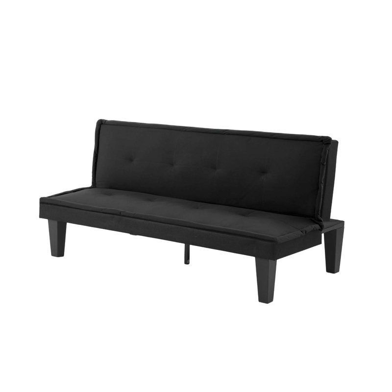 Space-Saving Convertible Futon Sofa Bed with Adjustable Positions