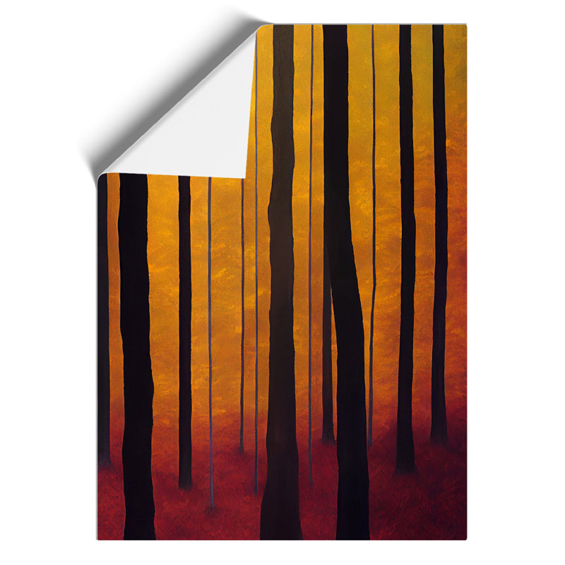 Boho Forest - Print, 42cm H x 29.7cm W, Paper, No Matte
