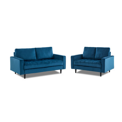 Arnger 2 - Piece Velvet Living Room Set