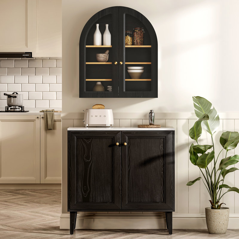Armoire à pharmacie murale pour salle de bain Arch (ensemble de 2)