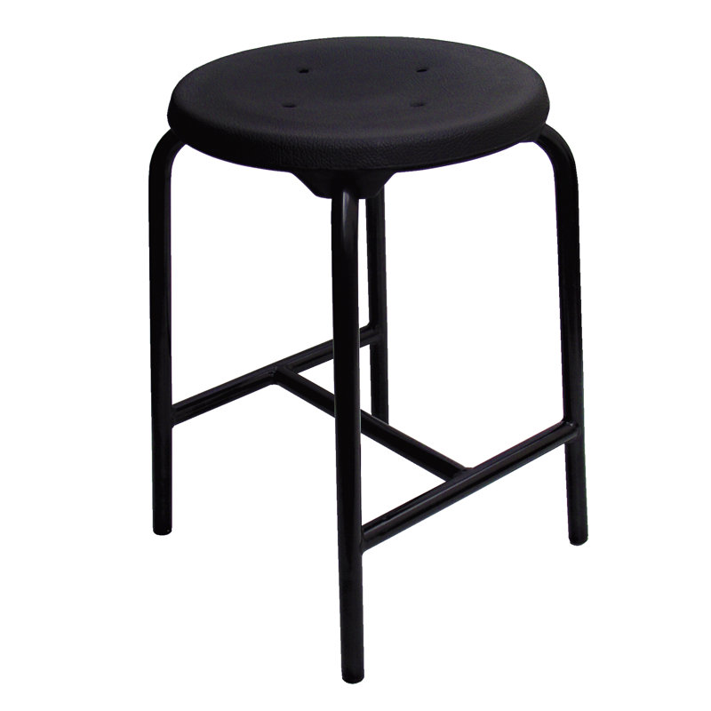 Rolla Ergonomic Industrial Stool, H50 x W48 x D48cm