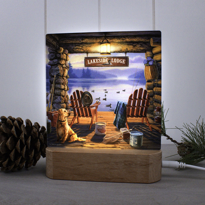 Lakeside Lodge Night Light