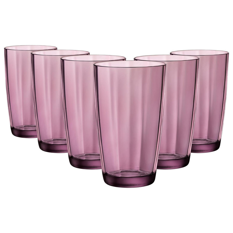 Pulsar Highball Glasses - 470ml - Purple