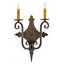 Lampe murale bougie 2 lumières Grindle-30775248