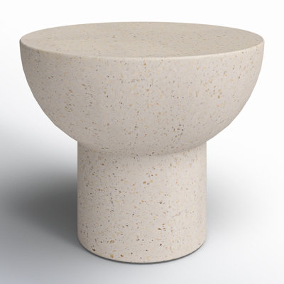 Hendricks Fate - Modern Concrete End Table by AllModern