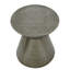 Table d'appoint, tambour, côté, bout, table de chevet, lampe, salon, chambre à coucher, métal, contemporain, moderne-896033890