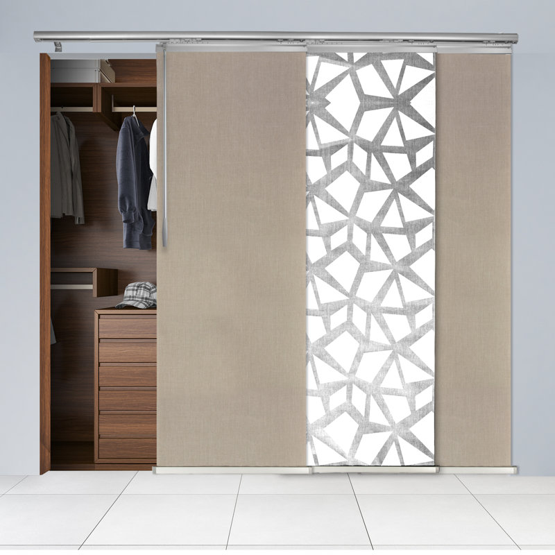 Rail de 3 panneaux extensible simple 36 po x 66 po x H 94 po, largeur de panneau 23,5 po, brisé, maïs