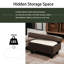 Repose-pieds avec rangement Darryn-939972716