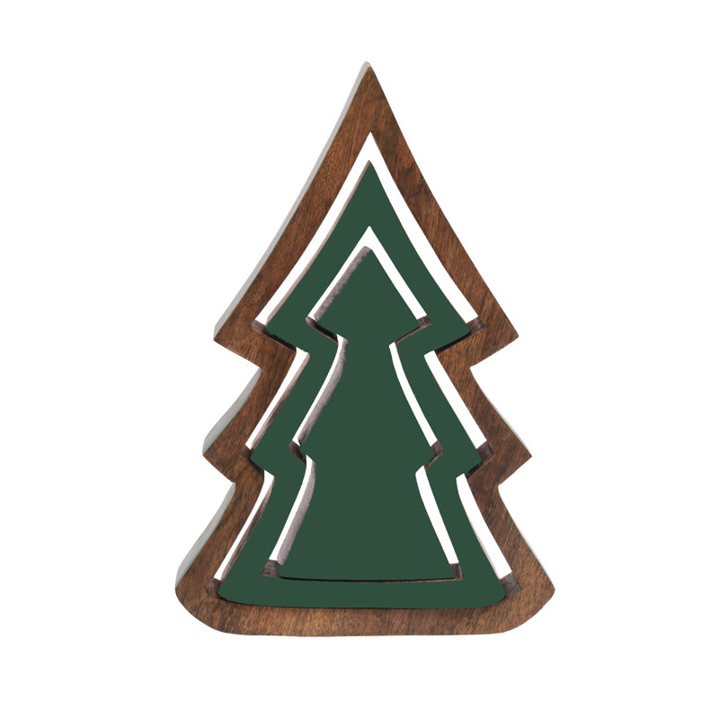 Figurine arbre de Noël emboîté S / 3