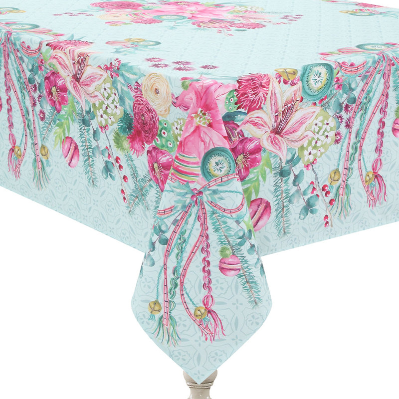 Nappe Boho Christmas, L 84 po x l 70 po