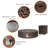Kinzie Round Concrete Propane Smokeless Fire Pit Table-2126275542