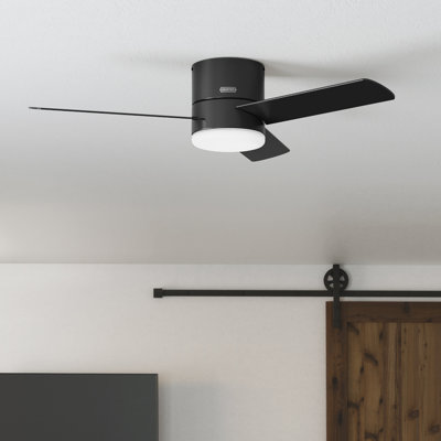 Ventilateur de plafond encastré 3 pales 52 "avec lumières et télécommande Minimus