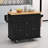 Alyxandra Kitchen Island On Wheels, Rolling Cart With wood Top, Spice Rack, Towel Rack And Drawers, sland,coffee cart,rolling kitchen island-895201726-915151224