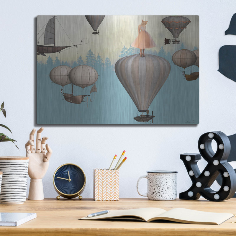 With You' by Daniela Nocito, Metal Wall Art, 12" H x 16" W