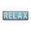 « gypsy sea blue relax », art textuel sur toile tendue-26858311