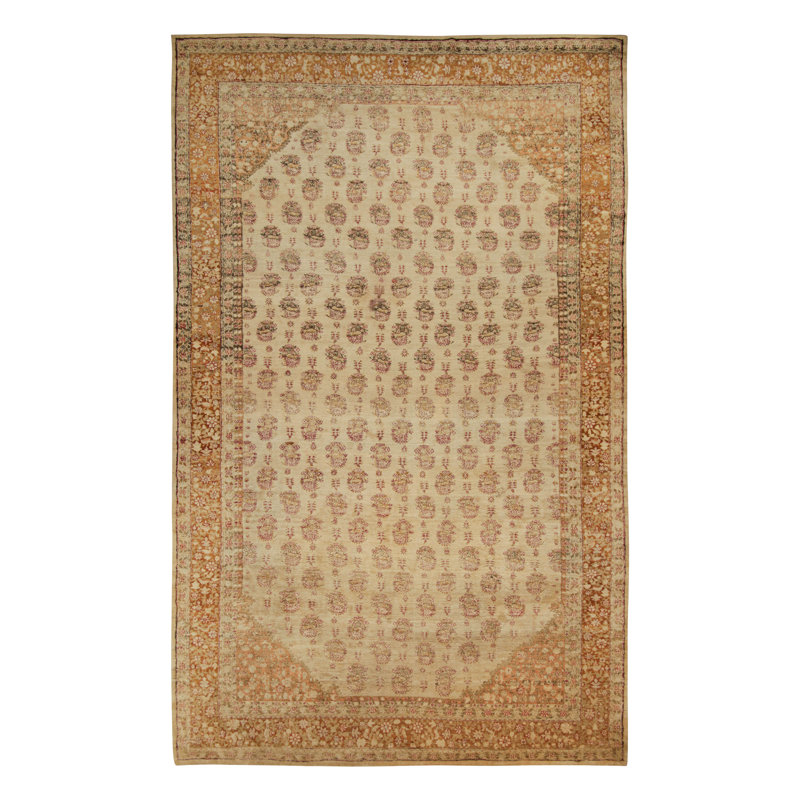 One-of-a-Kind Rectangle 11’11” X 19’3” Hand Knotted Area Rug