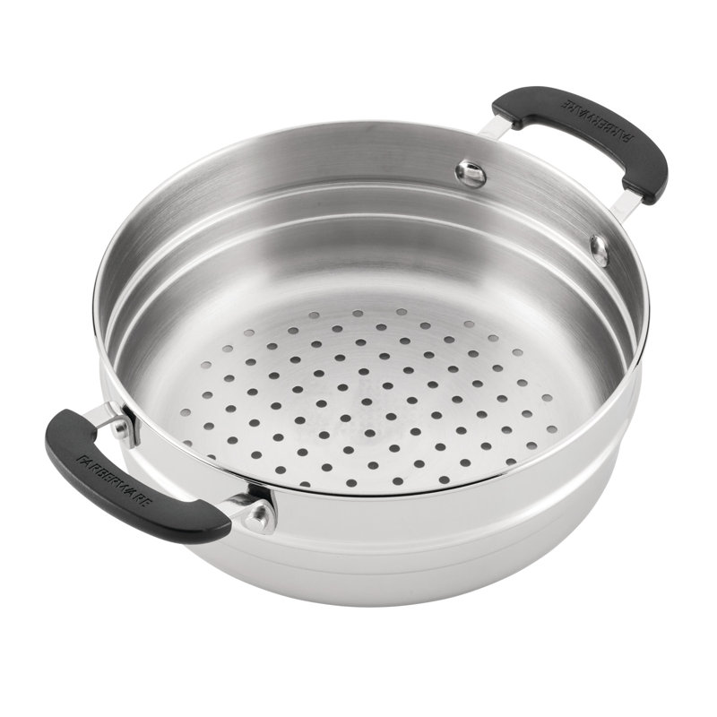 Farberware Brilliance Steamer Insert, 10 Inch, Stainless Steel