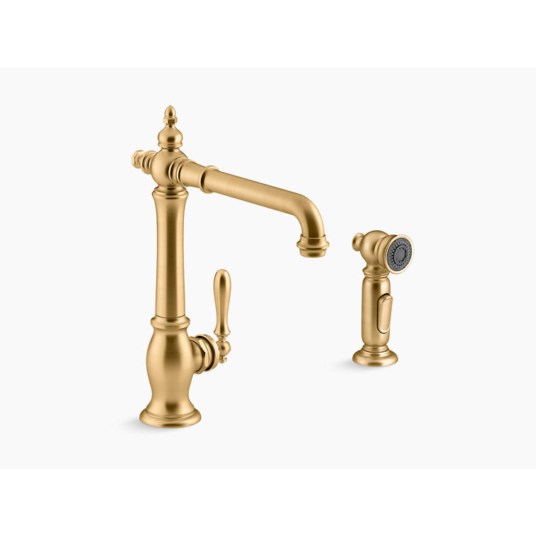 Artifacts® Single Handle Kitchen Sink Faucet with Accessories