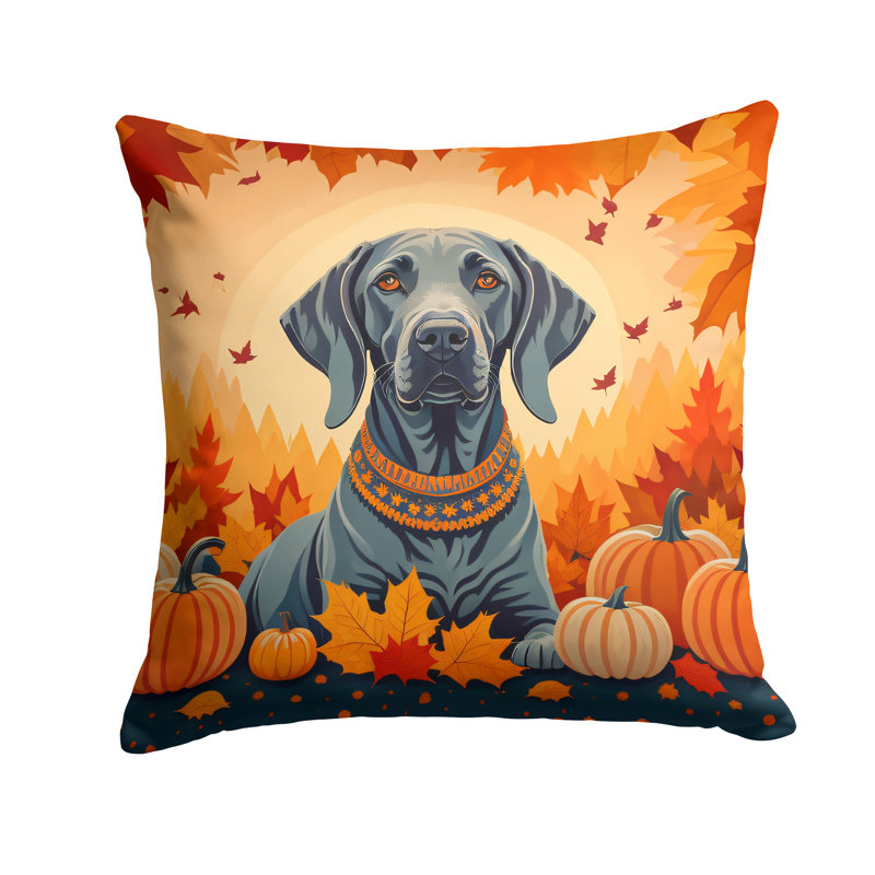 Coussin décoratif Weimaraner, 18 po x 18 po