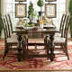 Arden Floral Handmade Tufted Wool Burgundy Area Rug