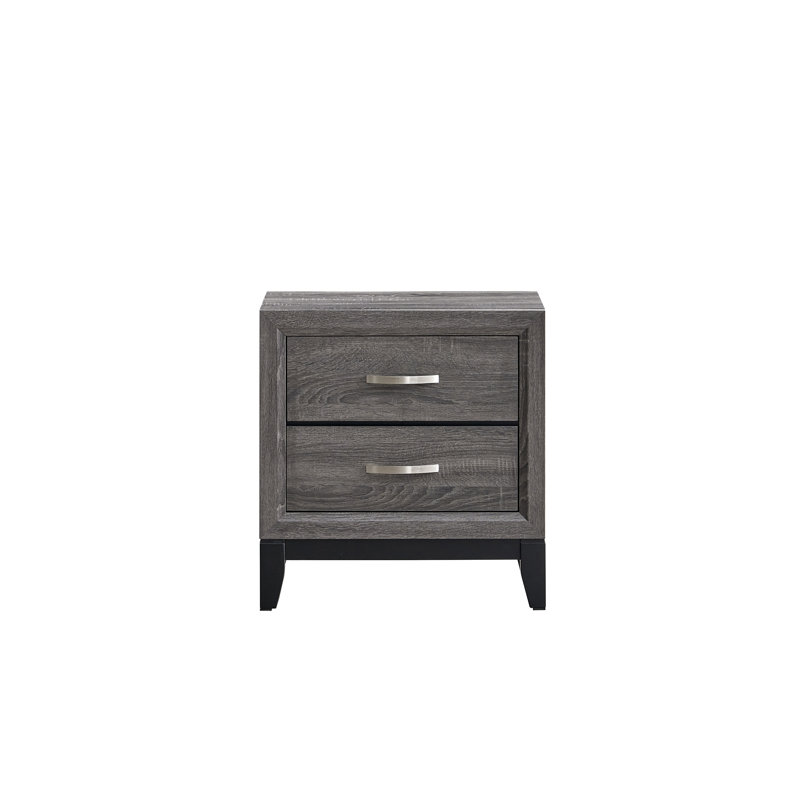 Vanves Nightstand, Gray