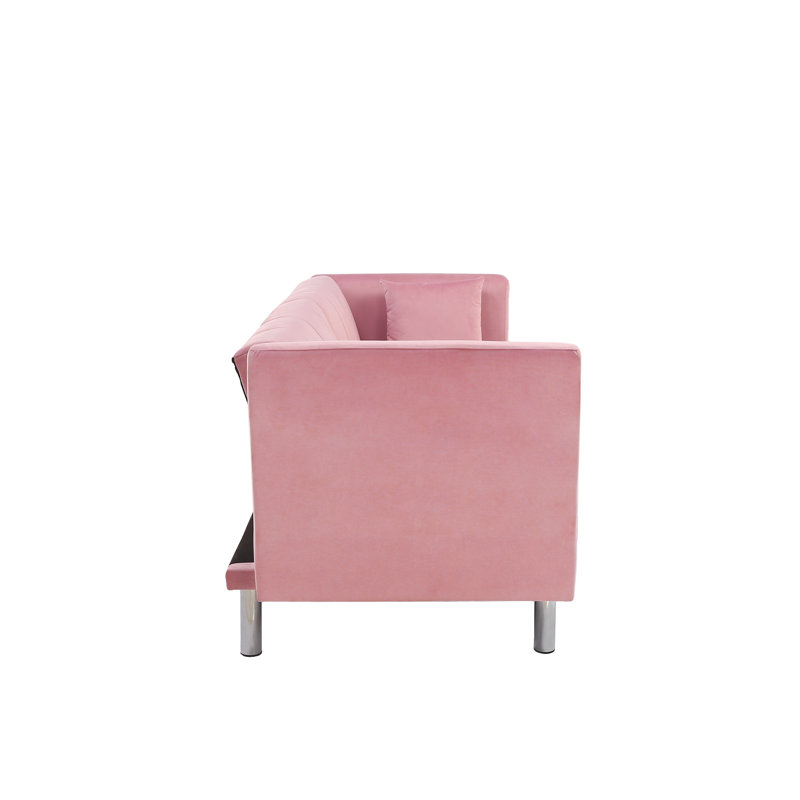 73.2'' Velvet Sleeper Sofa