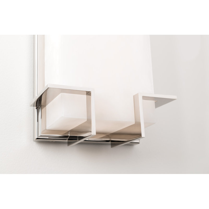 Plafonnier encastré 1 lumière Delmar, Nickel poli
