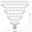 Lockhart 30cm H Glass Novelty Pendant Shade ( Screw On ) in Polished Chrome