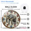 Horloge murale Elephant