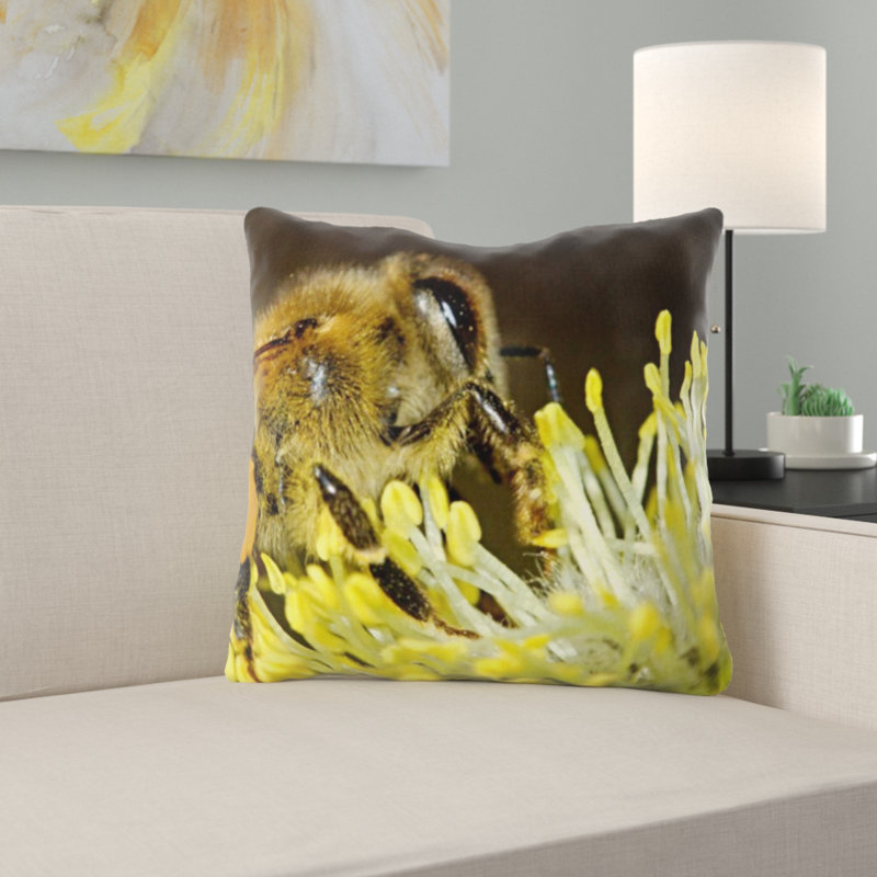 Coussin abeilles