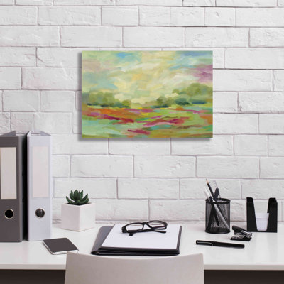 «Sunny Fields» par Silvia Vassileva, art mural sur toile