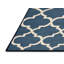 Tapis gris en treillis lavable à la machine-903999661