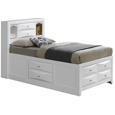 Champetre Bookcase Storage Bed