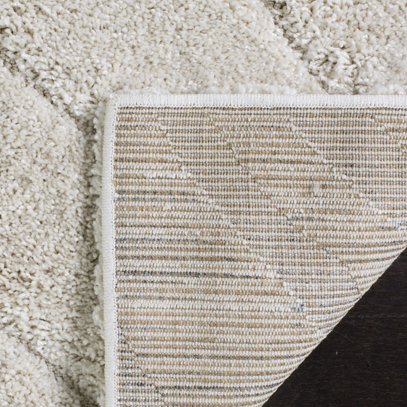 Tapis crème à motif abstrait Ashal, Rectangle 2 pi 3 po x 4 pi, Cream