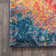 Tapis crème / bleu Lasley Contemporary