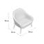 Hrahad Upholstered Armchair-38292158
