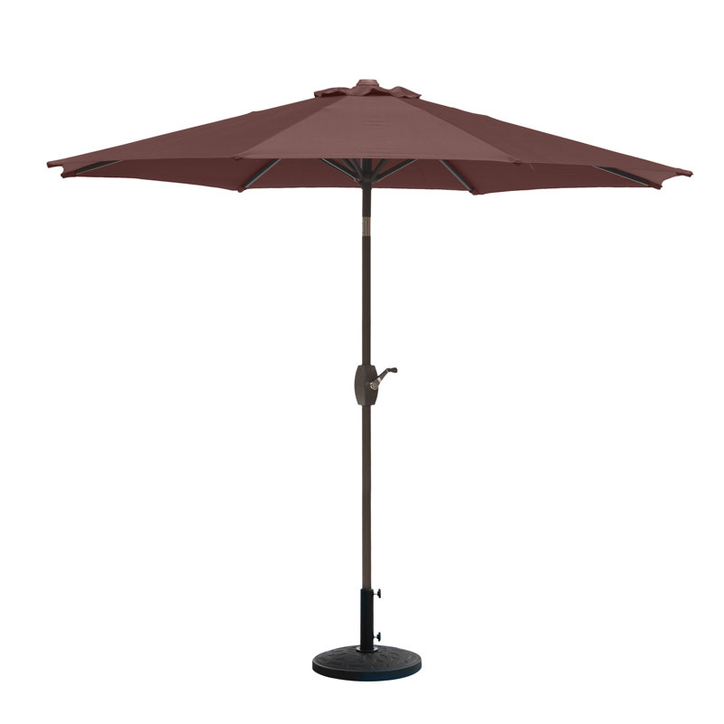 Parasol de marché 9 pi Pierpoint, Café