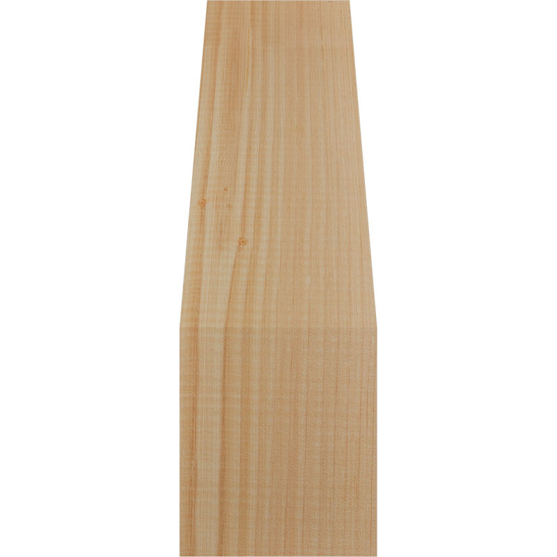 Attelle de genou Funston, Sapin de Douglas, Lisse, H 18 po x l 5,5 po x P 10 po