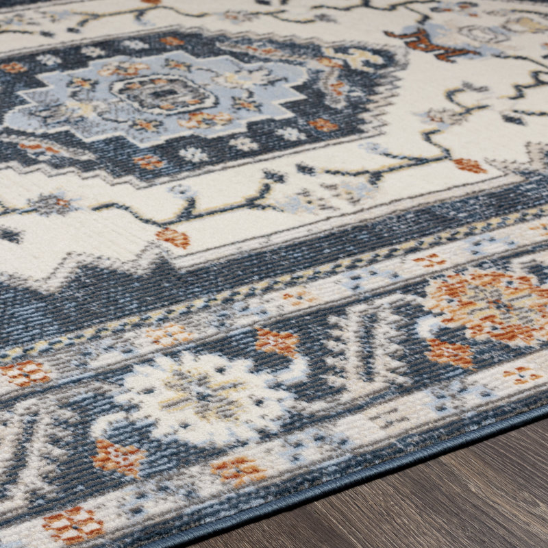 Janicki Oriental Indoor Rug, Rectangle 5' x 7'