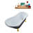 61'' x 27.6'' Soaking Acrylic Bathtub-76707066-76707069