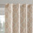 Lanet Vintage Ogee Dual-Side Magnetic Closure 100% Blackout Back Tab Curtain Panel-125104703-125104701