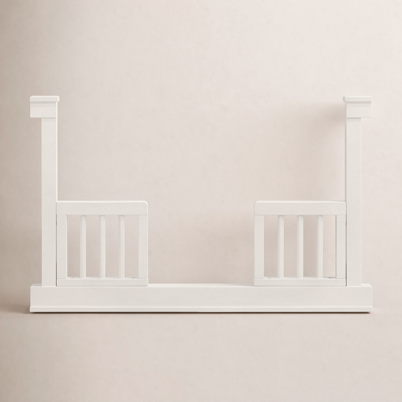 Toddler Bed Conversion Kit, Warm White