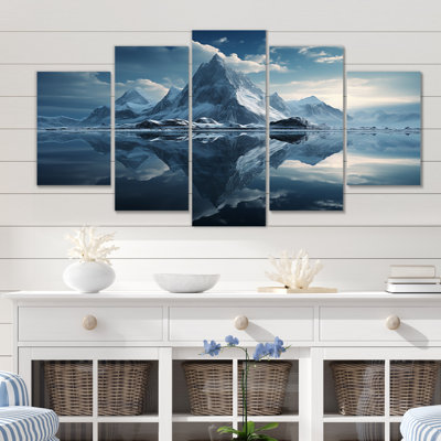 Banas - Landscapes Canvas Art Print - 5 Panels
