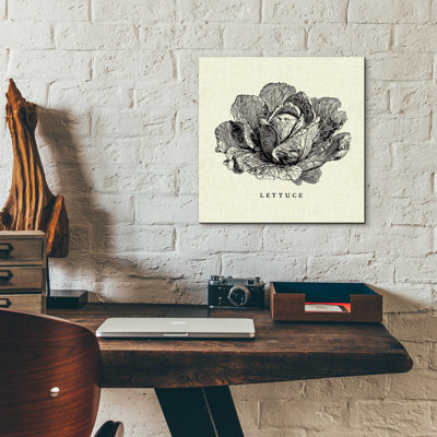 «Linen Légumes BW Sketches» par Studio Mousseau