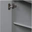 Meuble-lavabo de 36 po sans lavabo, base d'armoire seulement, 6 tiroirs, séparateurs de tiroirs multifonctionnels, tablettes réglables, gris