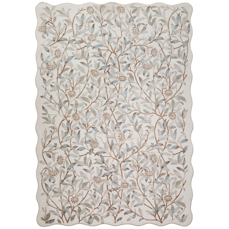 Anthonia Floral Area Rug, Rectangle 200 x 300 cm