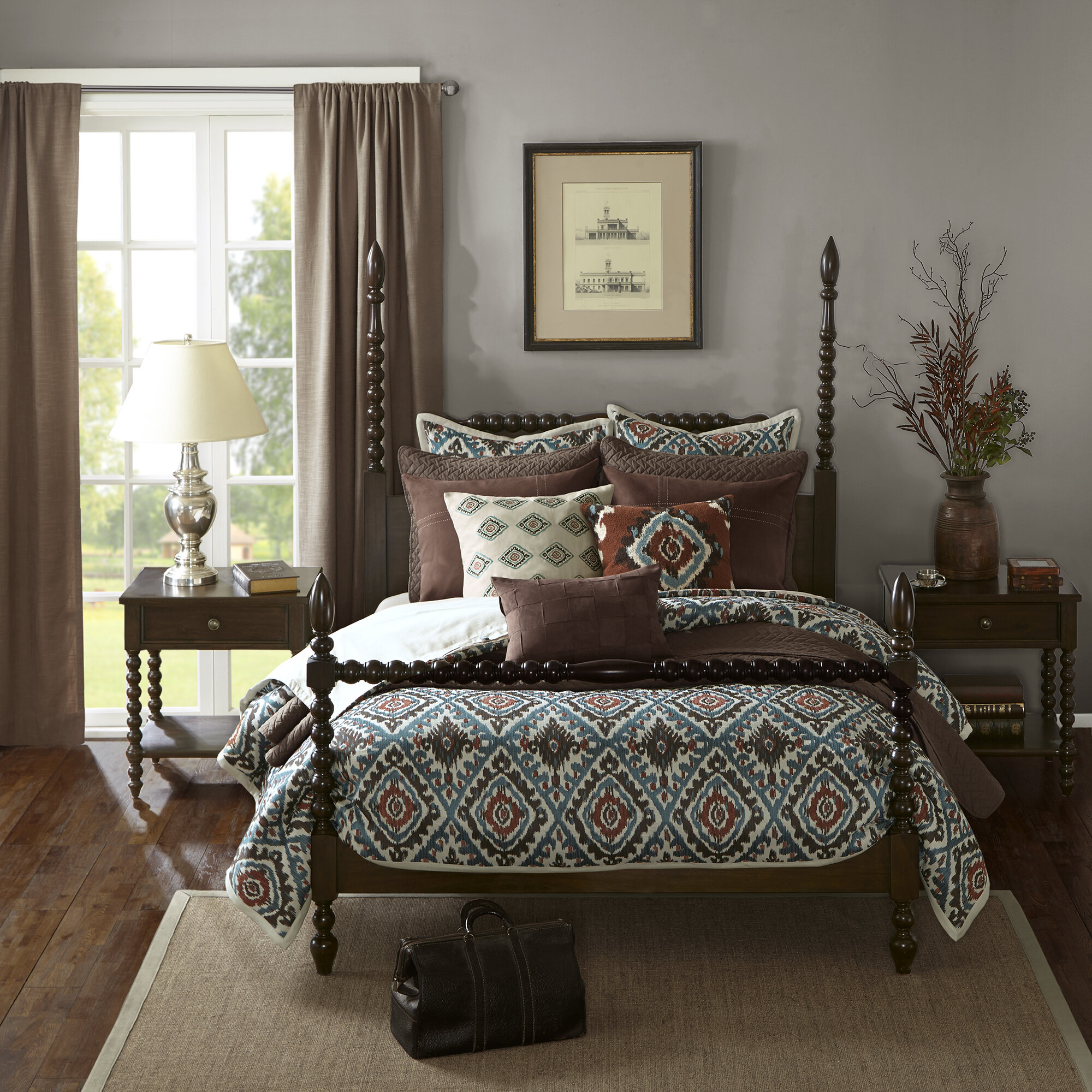 Madison Park Signature Beckett Four Poster Configurable Bedroom Set &  Reviews | Wayfair